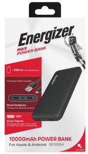 پاوربانک مشکی ENERGIZER UE10064